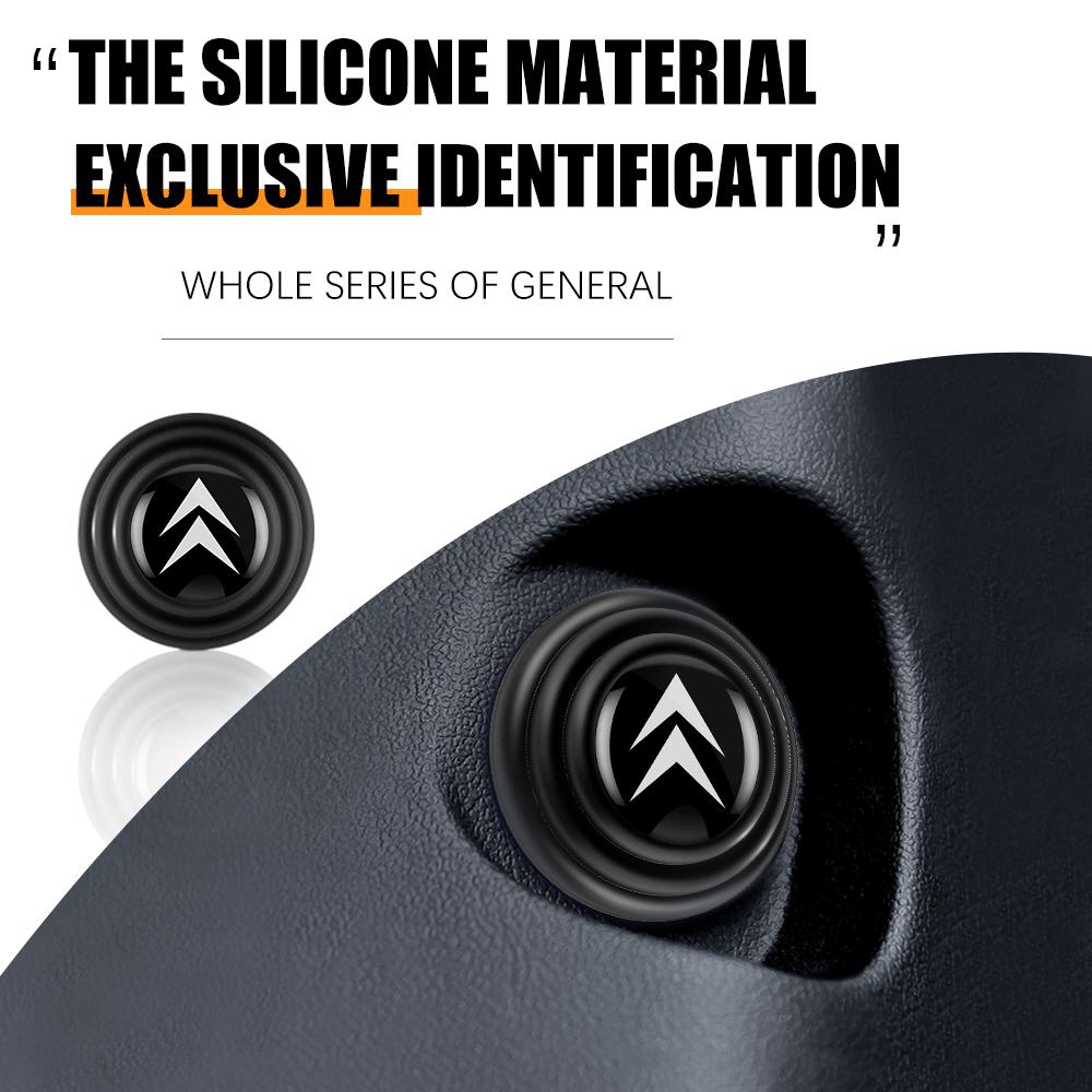 ANK2 4/8/12Pcs Car Door Anti-shock Pad Anti-noise Buffer Gasket Auto Interior For Citroen Berlingo C3 C5 C4 Aircross Picasso C-ELYSEE