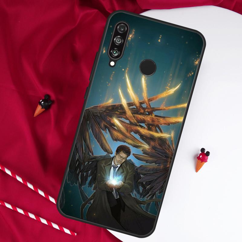 Сверхъестественное Кастиэль Ангел Для Huawei Nova Y61 Y91 Y90 Y70 Y60 Y72 12s 12i 11i 7i 8i 9 10 SE P60 Pro P30 P40 Lite Чехол