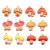 Мультяшная милая еда-игрушка: Маленький гриб, ожерелье, брелок и подвеска для телефона из смолы
