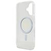 Guess Guhmp16Mhfgeret Iphone 16 Plus     6.7 Przeźroczysty/Transparent Hardcase Iml Glitter Circle Magsafe