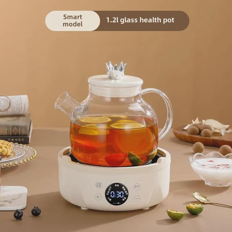 Многофункциональный стеклянный чайник: Компактный дизайн для дома или офиса