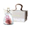Felimoa Preserved Flowers In a Glass Dome, Angel, Mother's Day, Box Included
