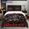 Slipknot Band Logo Comforter Set Bedding 1 Duvet Cover 2 Pillowcase Without Core Duvet Cover And Pillowcase Soft And Comfortable