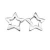 Серьги-пусеты из нержавеющей стали в виде звезды-пентаграммы, милые, крутые, модные, пирсинг, подарок на день рождения