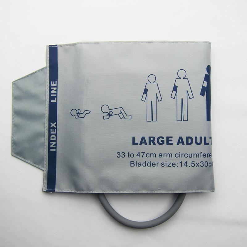 Высококачественная сменная манжета для измерения артериального давления, окружность руки 33-48 см, аксессуары для больничного монитора(СМ-1024С-07)
