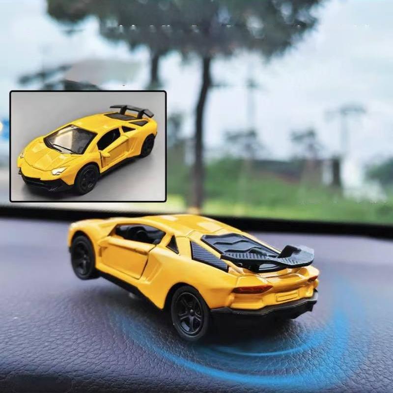 Спортивный автомобиль Дрифт Вращающиеся украшения Авто Приборная панель Поворот Гоночная модель Индивидуальность автомобиля Центральная консоль Украшения