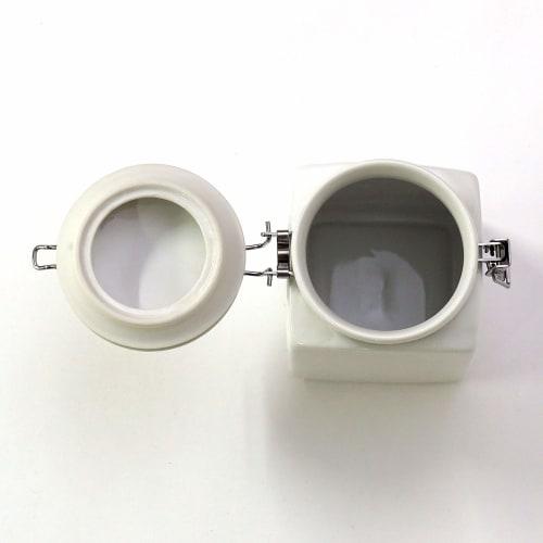 ZERO JAPAN Square Canister S, White, SC-44 WH