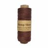 Пеньковый шпагат 1мм 50г 62м рулон [HEMP SHOW] (100% конопля) (коричневый) [Элемент]