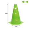 23cm Hexagonal Training Cones with Holes for Agility Drills