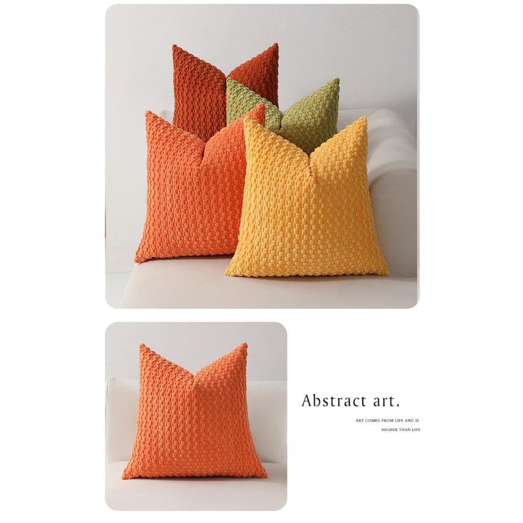 30-60см Плюшевая Полосатая Наволочка с Фитилем, Богемная Наволочка для Домашнего Декора для Сельского Фермерского Дома, Чехол для Спинки для Домашнего Декора