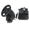 7 In 1 Gaming Racing Wheel 270 Degrees Rotation Multifunction USB Gaming Steering Wheel for PC