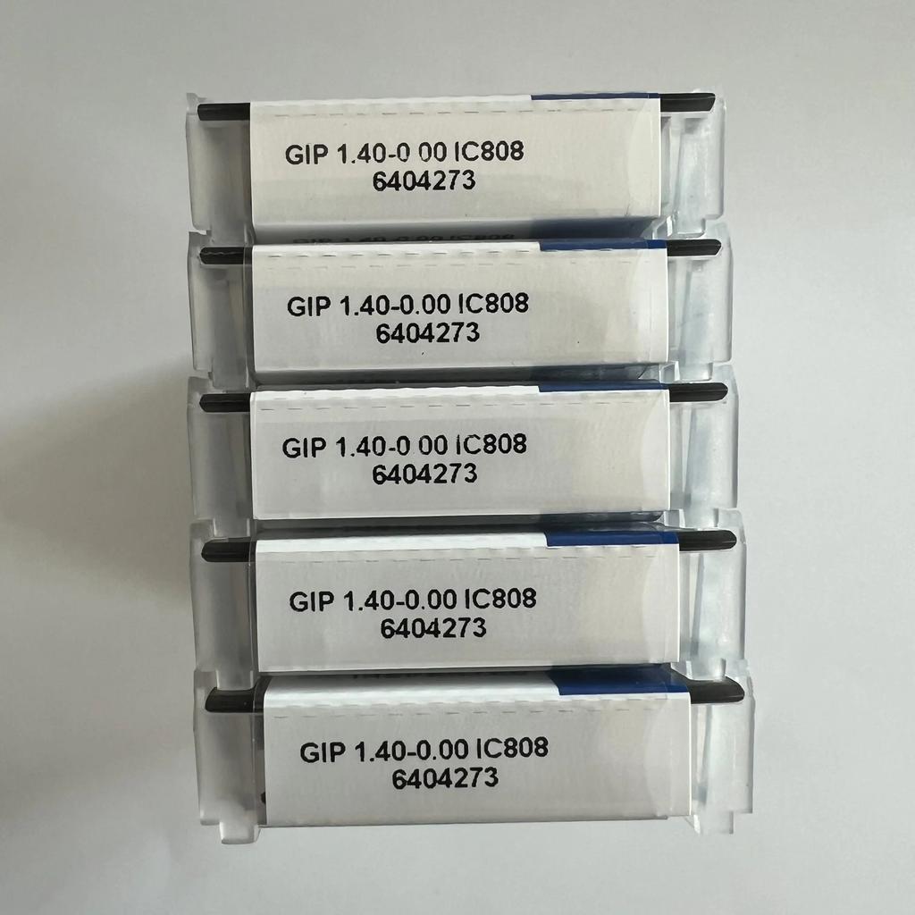 ISCAR / GIP1.40-0.00 IC808 Industrial Indexable Carbide Inserts 10 Pcs