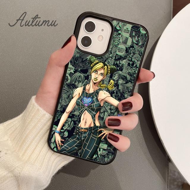 Чехол для телефона Jolyne Kujo Johnny Joestar Jojo для iPhone 11 12 13 14 Pro Max mini X XR XS SE 2020 6S 7 8 Plus Samsung S21 S22