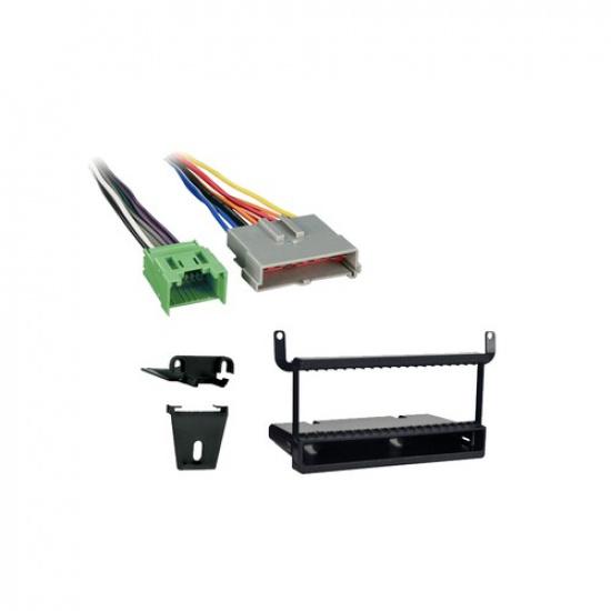 Fits Ford Explorer Sport Trac 2001-2005 Single DIN Harness Radio Dash Kit