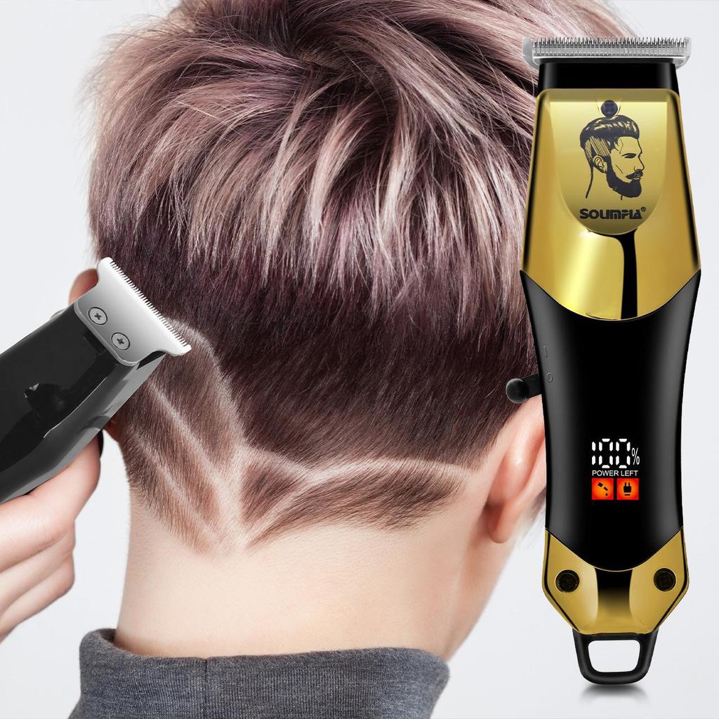 Professional Hair Clippers for Men 0mm Cordless Clippers for Hair Cutting Mens Hair Clippers and Trimmer Kit for Barber