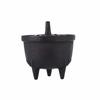 Heat Resistance Cast Iron Incense Burner Tripod Creative Cast Iron Incense Censer  Tea Table