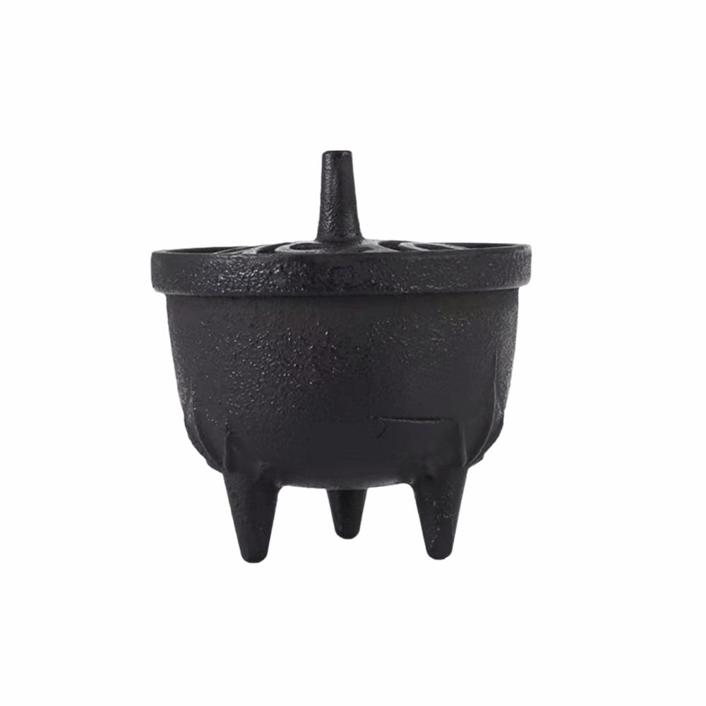Heat Resistance Cast Iron Incense Burner Tripod Creative Cast Iron Incense Censer Tea Table