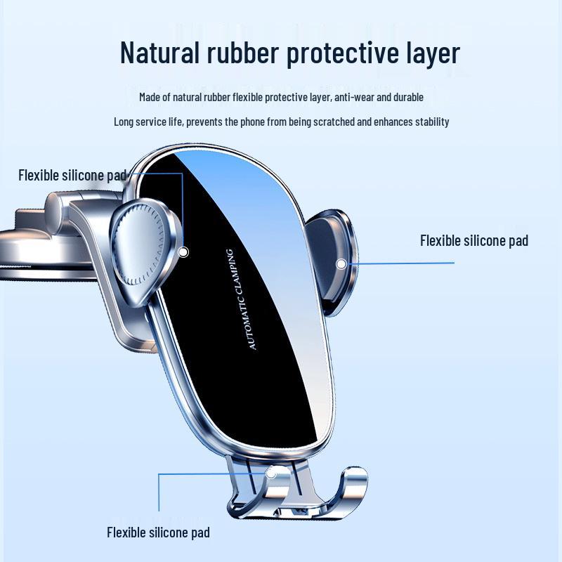 D6 Механический Держатель для Мобильного Телефона - Крепление в Вентиляционное Отверстие Автомобиля для Навигации