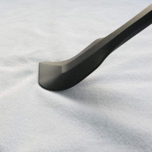 Nagao Tsubame-Sanjo Silicone Heat-Resistant Rubber Spatula, Large, Black, One-Piece Molded Design, For Cooking and Baking, Made in Japan