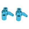 2Pcs RC Metal Steering Knuckles Replacement RC Aluminum Alloy Steering Hub Carrier for JLB 1Celsius10 Truck