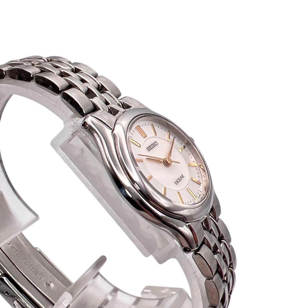 [USED] SEIKO Shell Dial Exceline Women's Watch 1291