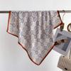 Simple Line Printing Simulation Silk Scarf Square Scarf High-End Shawl Versatile Neck Small Square Scarf Headscarf