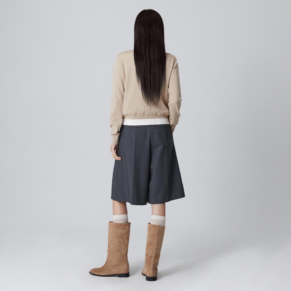 LAP One-Tuck Bermuda Shorts Ar3Wp861