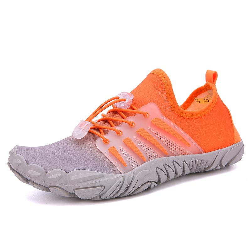 Fashion New Couple Water Shoes Aqua Shoes Five-finger Swimming Shoes 35-46 Size Beach Sports Shoes Fashion Men's Fitness Shoes