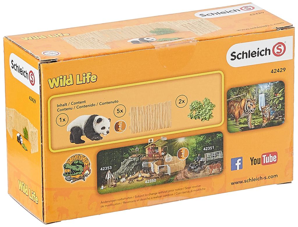 Schleich Wildlife Panda Breeding Set Figure 42429