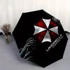 Наклейка с логотипом корпорации Umbrella - Официальный лицензионный товарКомпактный складной зонт-трость Umbrella 3-слойный для мужчин и женщин Подарок
