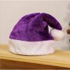 High Quality Christmas Decoration Supplies Xmas Soft Hat Santa Claus Red Noel Hat Merry Christmas Gift Happy New Year 2023 Party Dress Up