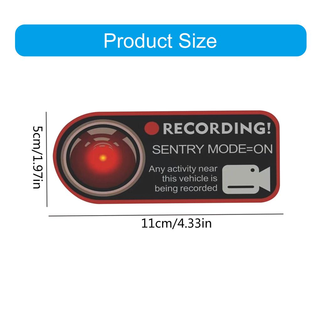 Система оповещения Автомобильная наклейка с удаленным мобильным мониторингом Водонепроницаемая автомобильная наклейка с интеллектуальным наблюдением для безопасности автомобиля
