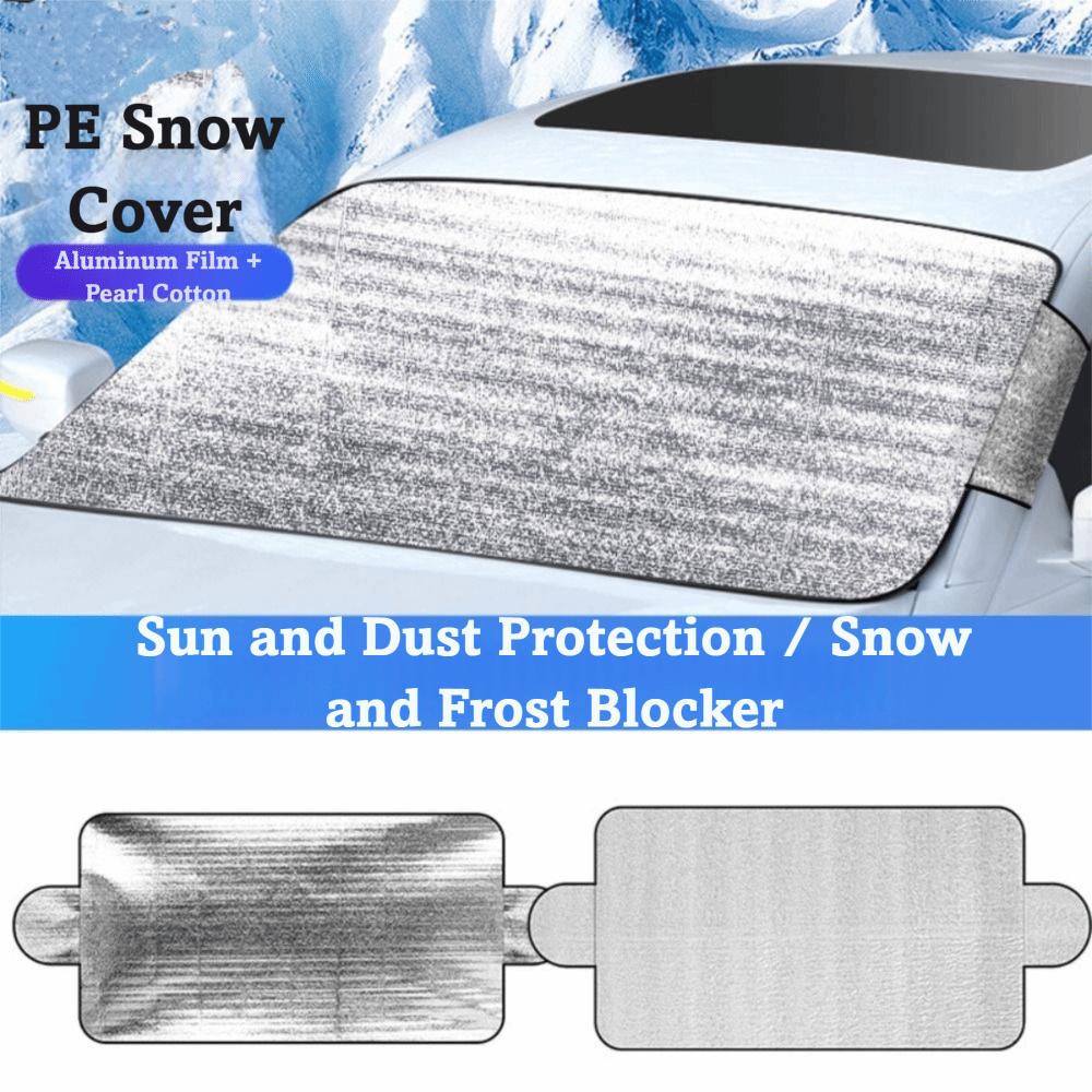 Easy Installation Windshield Snow Cover 200x70cm Windshield Protector  Winter Season