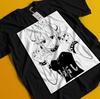 Аниме футболка в стиле этти, японская графическая футболка, манга вайфу каваии, унисекс футболка