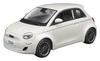 Bburago 1/24 Scale Fiat 500e (2003) Ice White Finished Model BUR21110W