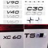 NEW Metal Alloy Car Door Window Pin Lift Lock Sticker Interior Emblem Badge For Volvo D2 D3 D4 D5 D6 D7 D8 V40 V60 XC40 XC60 XC9
