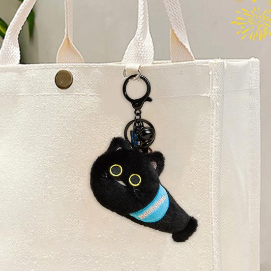 Плюшевый шарф, брелок с изображением кошки, рыбы, чучело, кукла, сделай сам, держатель для ключей, рюкзак, сумка, подвеска, украшение для детей