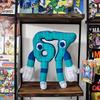 25 см/9,84 дюйма 67 Сахур Украсть Мозговая гниль Аниме Игра Плюшевые игрушки Синие Длинные руки и ноги Мягкие игрушки Плюшевые Забавная плюшевая кукла