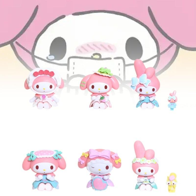 6 шт. Форма горничной Мелодия ПВХ Игрушечная модель Настольное украшение Детский подарок Рождество