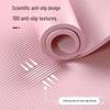 Утолщенный нескользящий коврик для йоги для начинающих: Увеличенный размер подходит для детей и взрослых, идеально для домашних тренировок и танцев.