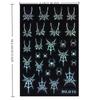 1/4 Pcs Halloween Nail Stickers Cute Spider Nail Slide Decals Nail Supplies Manicure Decoration
