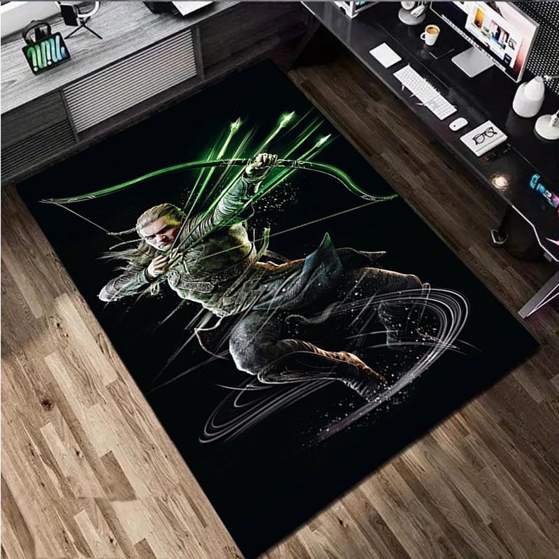 The Lord Of The Rings Carpet Office Decorative Carpet For Living Room Bedroom Door Mat Floor Rug Computer Chair Area Rug