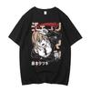 Men's Anime Chainsaw Male T-shirt High-quality 100% Cotton T-shirt Casual Short-sleeved