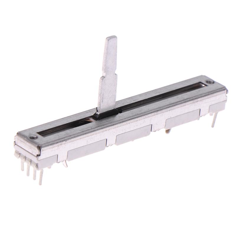 1 шт. для 60 мм Djm 350 400 600 700 800 Push Fader прямой слайд-потенциометр Dj Mixer стерео фейдер слайдер потенциометр