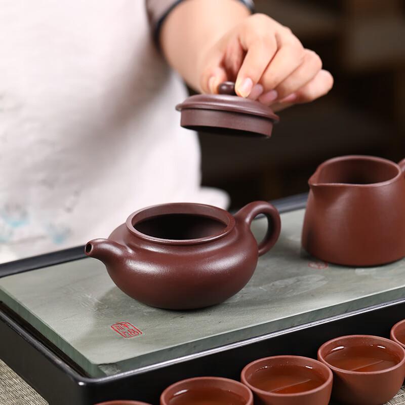 Yixing Zisha Semi-Handmade Tea Set