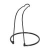  Reel Rack Stainless Steel Short Type U Shaped Upper Frame Round Base Lightweight Detachable Fishing Gear Stand