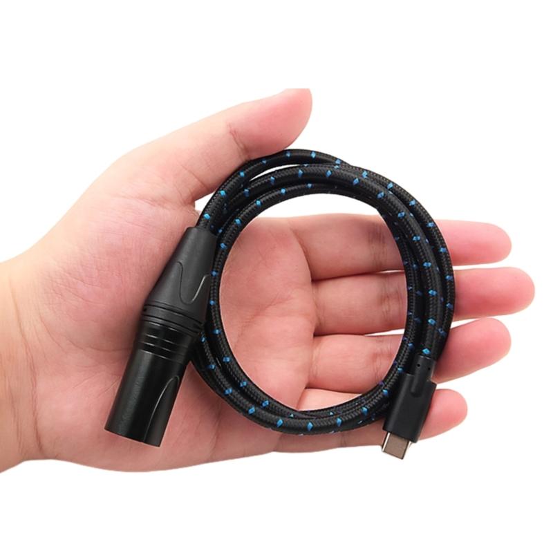 Надежный кабель TypeC - XL, долговечный шнур, нейлоновая оплетка, эластичный кабель, подходит для смартфонов и планшетов