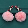 Pompom Anal Plug & Nipple Clamps - Unisex SM Training Toy with Lighted Plug