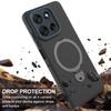 For Motorola Moto G100 Pro 5G/Moto G86 5G Magnetic Case Rotating Ring Kickstand TPU + PC Back Cover