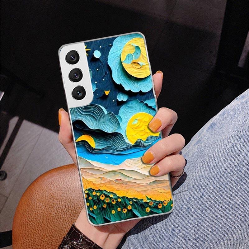 Чехол для телефона «Природные деревья в горных хребтах» Phnoe для Samsung Galaxy S26 S25 Edge S23 S24 Ultra S22 Plus S21 S20 FE Уникальная крышка Мягкая